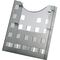 helit Prospekthalter H6102508 DIN A4 grau transparent