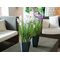 EUROPALMS Lavendel, Kunstpflanze, cremefarben, im Dekotopf, 45cm