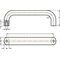 Bügelgriff GN 565 l 120 ± 0,25mm t min.10mm h 49mm GANTER