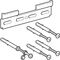KG Befestigungsset, Smyle, Hochschrank Modell 805000/01/02/03