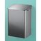 CWS Abfallbehälter groß, 15 l Aluminium eloxiert