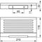 Keuco Echtkristallglasplatte PLAN 210x115mm lose