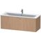 Duravit Waschtischunterbau XBASE 1 Ausz. 440x1200x475mm europäische eiche