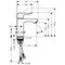 HG Einhebel-Waschtischmischer 110 METRIS DN 15, CoolStart chrom
