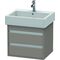 Duravit Waschtischunterbau Ketho 440x550x410mm basalt matt