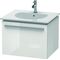 Duravit Waschtischunterbau X-LARGE 497x600x456mm weiß hochglanz lackiert