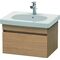 Duravit Waschtischunterbau DURASTYLE 453x600x398mm eur. Eiche/europäische Ei
