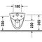 Duravit Wand-WC D-CODE BASIC tief, 360x545mm weiß