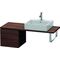 Duravit Konsolenunterschrank L-CUBE 400x420x477mm kastanie dunkel