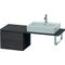 Duravit Konsolenunterschrank L-CUBE 400x520x477mm eiche dunkel gebürstet