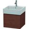 Duravit Waschtischunterbau L-CUBE 394x484x459mm amerikanisch nussbaum