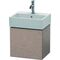 Duravit Waschtischunterbau L-CUBE 400x434x341mm Ans links eiche kaschmir