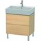 Duravit Waschtischunterbau L-CUBE 582x684x459mm mediterrane eiche