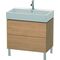 Duravit Waschtischunterbau L-CUBE 582x784x459mm europäische eiche