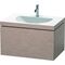 Duravit Möbelwaschtisch DARLING NEW 800x540mm o ÜL 1 Hahnloch eiche kaschmir