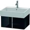 Duravit Waschtischunterbau VERO AIR 298x584x431mm schwarz hochglanz