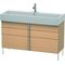 Duravit Waschtischunterbau VERO AIR 581x1184x431mm eiche gebürstet