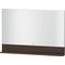 Duravit Spiegel VERO m Abl. 800xbis 400x142mm kastanie dunkel