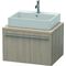 Duravit Konsolenunterschrank X-LARGE 440x700x548mm pine silver