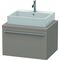 Duravit Konsolenunterschrank X-LARGE 440x700x548mm basalt matt