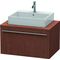 Duravit Konsolenunterschrank X-LARGE 440x800x548mm amerikanisch nussbaum