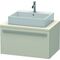Duravit Konsolenunterschrank X-LARGE 440x800x548mm taupe