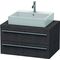 Duravit Konsolenunterschrank X-LARGE 440x800x548mm eiche dunkel gebürstet