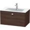Duravit Waschtischunterbau BRIOSO Gri chrom 442x820x479mm kastanie dunkel