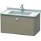 Duravit Waschtischunterbau BRIOSO Griff chrom 452x820x469mm leinen
