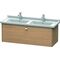 Duravit Waschtischunterbau BRIOSO Gri chr 452x1220x469mm europäische eiche