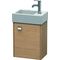 Duravit Waschtischunterbau BRIOSO 442x364x239mm Gri chr Ans re europ. Ei