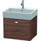 Duravit Waschtischunterbau BRIOSO Gri chrom 442x584x459mm nussbaum dunkel