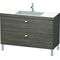 Duravit Waschtischunterbau BRIOSO 701x1200x480mm m WT Vero Air Gri chr 1 H