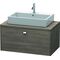 Duravit Konsolenunterschrank BRIOSO Griff chrom 442x920x550mm pine terra