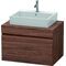 Duravit Konsolenunterschrank DURASTYLE 512x800x548mm nussbaum dunkel