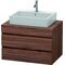 Duravit Konsolenunterschrank DURASTYLE 512x800x548mm nussbaum dunkel