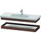 Duravit Ablageboard DURASTYLE 448x1130x84mm nussbaum dunkel