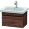 Duravit Waschtischunterbau DURASTYLE 368x580x398mm nussbaum dunkel