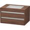 Duravit Waschtischunterbau KETHO 550x800x496mm nussbaum dunkel