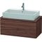 Duravit Konsolenunterschrank L-CUBE 400x920x477mm nussbaum dunkel