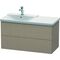 Duravit Waschtischunterbau L-CUBE 1020x481x555mm leinen
