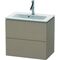 Duravit WTU Compact L-CUBE 550x620x391mm leinen