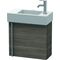 Duravit Waschtischunterbau VERO AIR 436x484x211mm Anschlag rechts pine terra