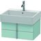 Duravit Waschtischunterbau VERO AIR 298x584x431mm lichtblau matt