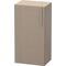 Duravit Halbhochschrank VERO 360x500x960mm Anschlag links leinen