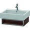 Duravit Waschtischunterbau VERO 431x550x155mm nussbaum dunkel