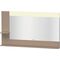 Duravit Spiegel VERO 142x1400x800mm, Beleuchtung leinen