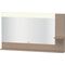 Duravit Spiegel VERO 142x1400x800mm, Beleuchtung leinen