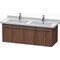 Duravit Waschtischunterbau X-LARGE 468x1200x448mm nussbaum dunkel