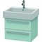 Duravit Waschtischunterbau X-LARGE 443x550x448mm lichtblau matt